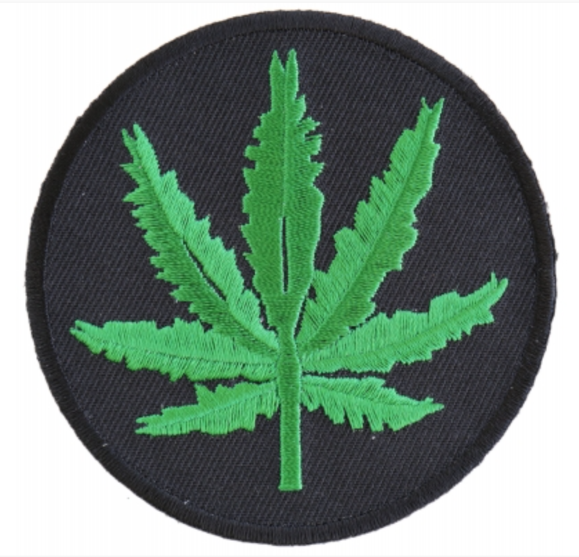 Marijuana Leaf Patch